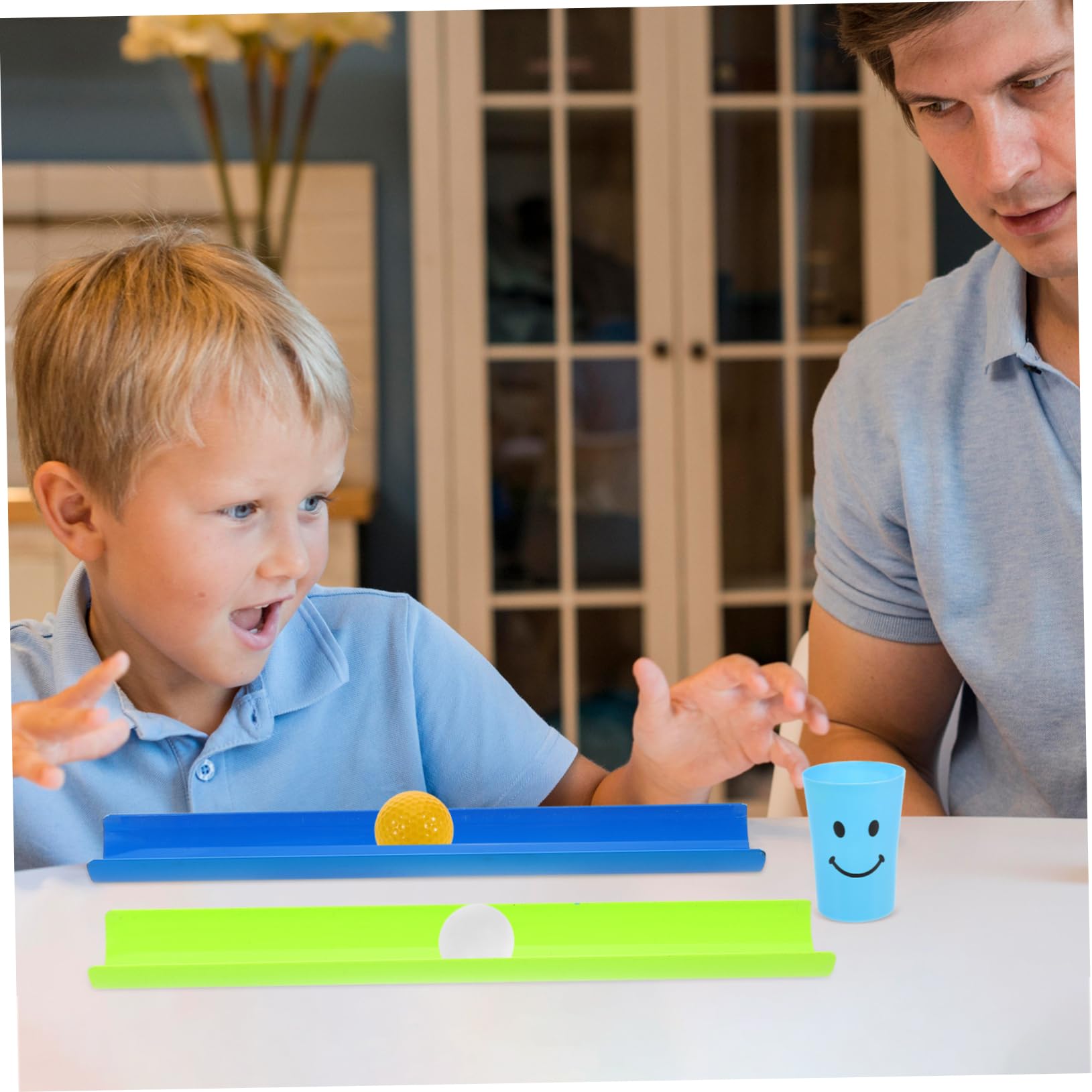 iplusmile Giochi di Stabilità in Plastica, Set 1, per Attività di Gruppo e Team Building, Resistente, per Field Day e Compleanni Stile Casuale