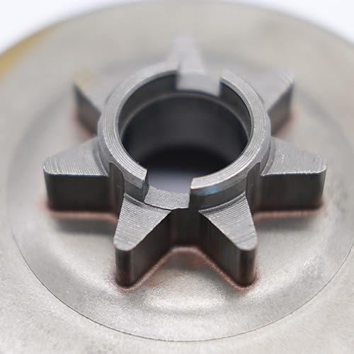 Miniatura 7 de Embrague de piñón 0 .375 7T para Husqvarna 455, 455 Rancher, 460, 460 Motosierra Rancher 537110503 y 537291604