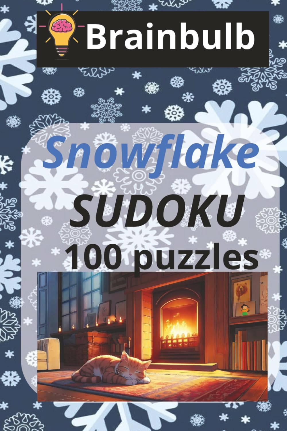Snowflake SUDOKU 100 puzzles: Winter-Themed Sudoku for Cold, Cozy Days Easy to read| 6x9 inches| Board size 9x9-12x12-16x16, Gift for Holidays, Vacation, and Relaxation