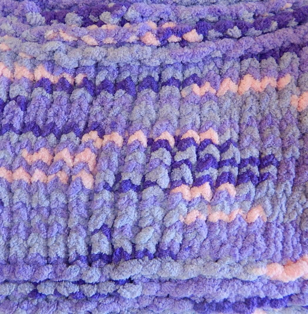 Bulk Buy: Bernat Blanket Yarn (3-Pack) Super Bulky #6 5.3 Ounce 108 Yards Per Skein (Pansy Purple)