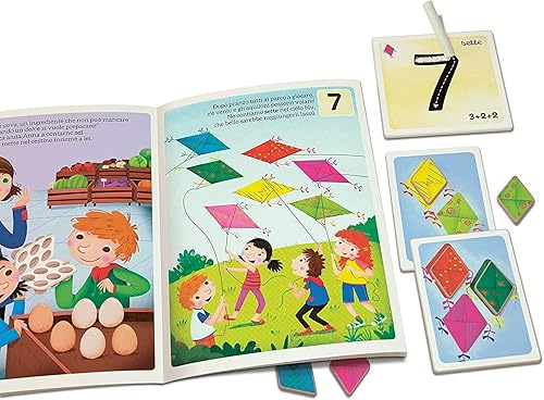 Miniatura 4 de Clementoni - I Juego Educativo de Cuenta y Cuento Sapientino, Multicolor, 4+ Años