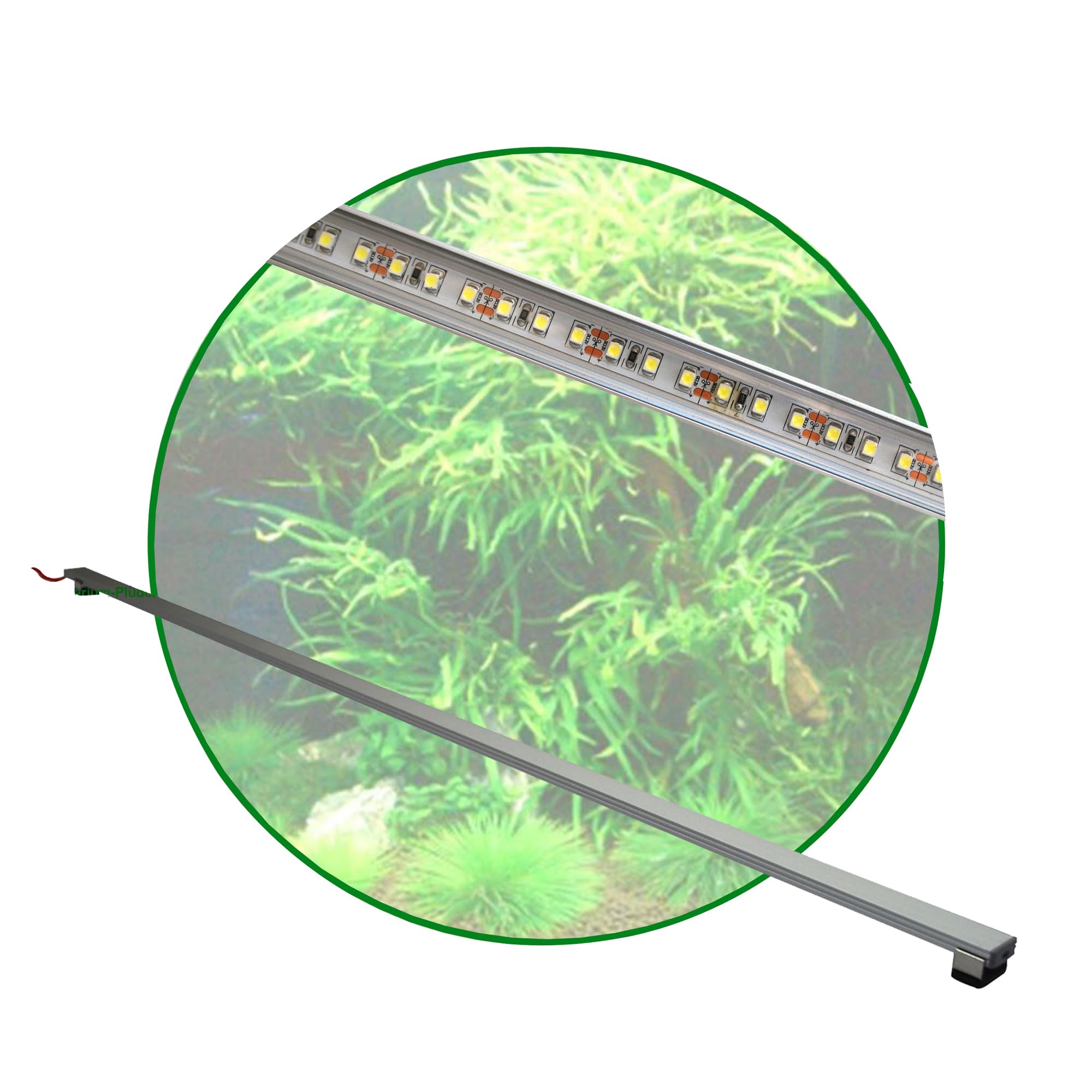 Aquarium LED-Beleuchtung 120 cm für Gesellschafts- und Pflanzenaquarium