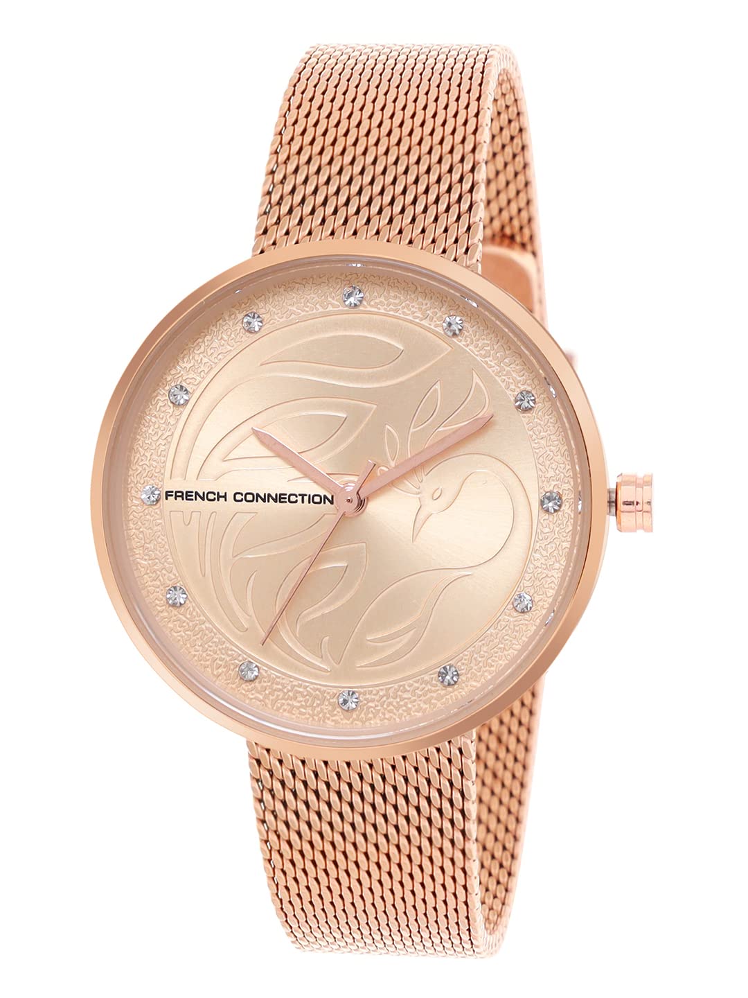 French Connection Analog Rose Gold Dial Womens Watch-FCN00038C (B0B2K1WNQ9) Amazon Price History, Amazon Price Tracker