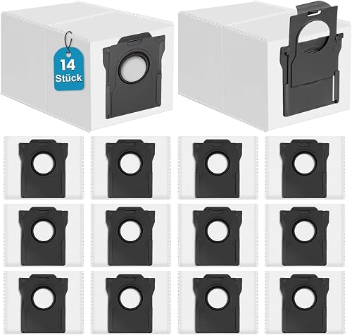 14 Stück Staubbeutel für Dreame L40 Ultra,L10s Ultra Gen…