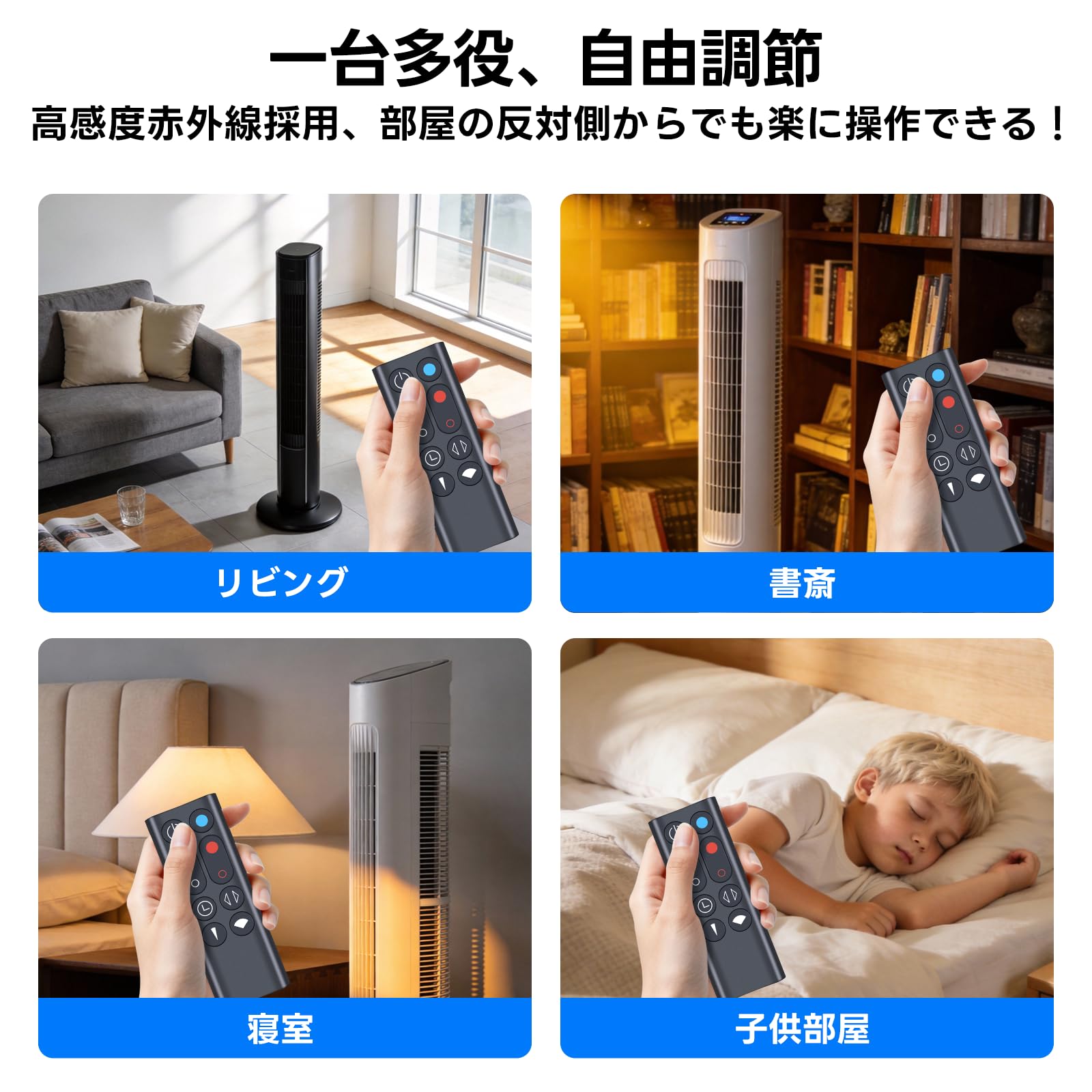 Amazon.co.jp: HYZJ 扇風機リモコン HP00 HP01 for ダイソン dyson