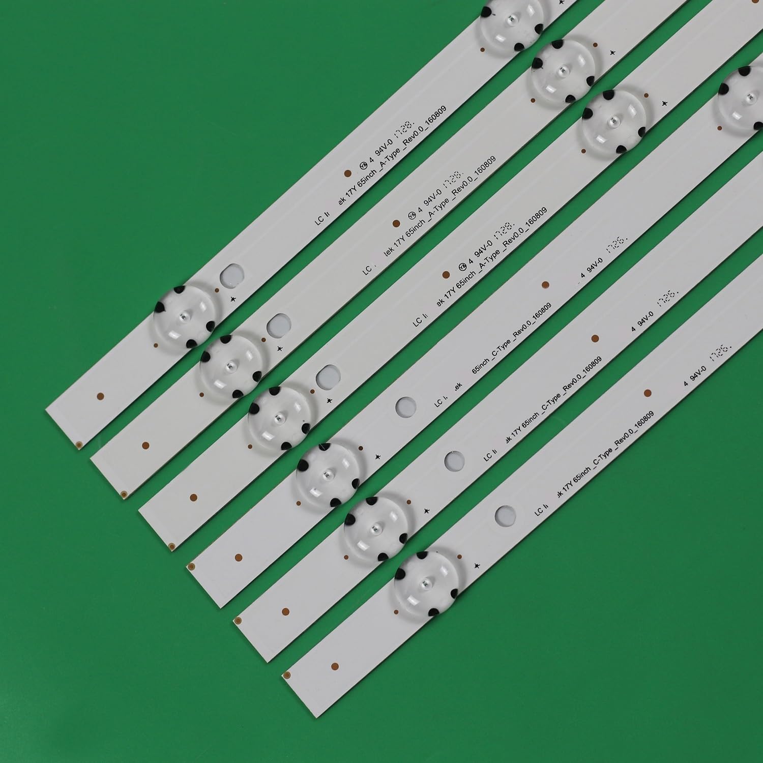 Bande Lumineuse Tv Lot 12 Bandes Rétroéclairage LED Pour Écrans 65UJ6300 65UJ630V 65UJ634V 65UJ5500 65UK6100 17Y 65 Pouces Type A SSC 65UJ63 UHD B D