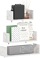 Vista 16 de Furinno Hermite Estantería de Almacenamiento Multipropósito para Montaje en Pared, Blanco