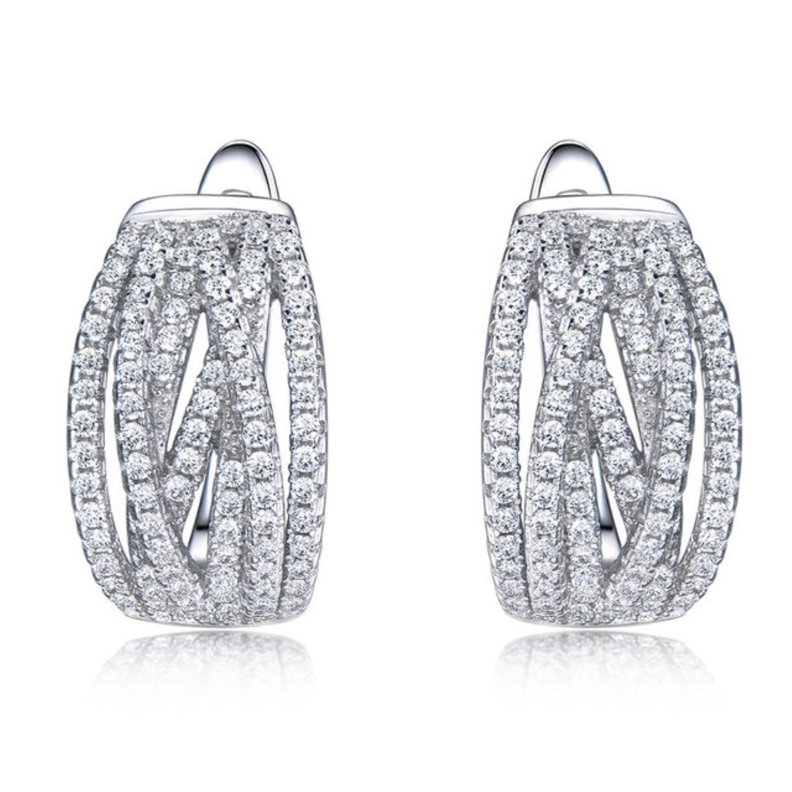 Pendientes De Clip De Esmeralda para Mujer, Joyería De Plata 925, Regalo De Boda para Fiesta, Pendientes De Plata De Ley 925, Joyería Fina