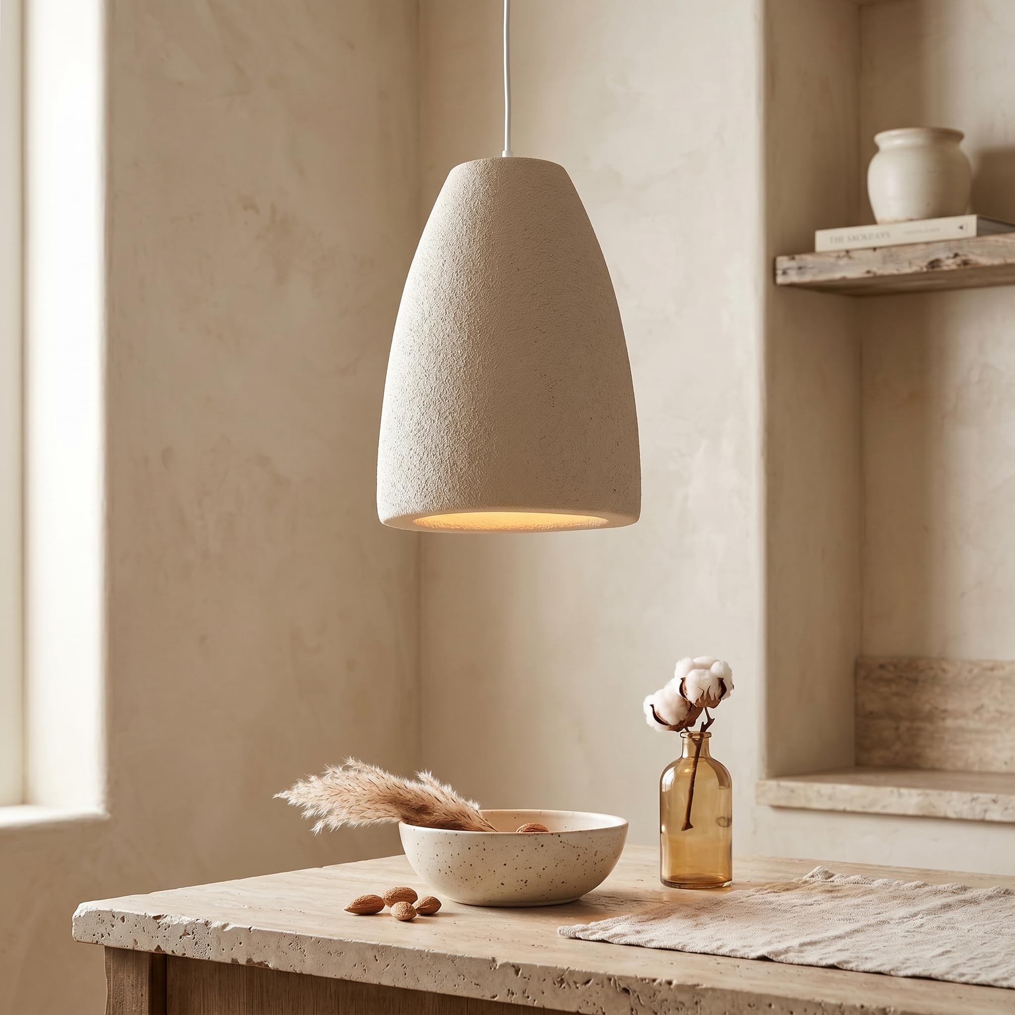 JAYMP Wabi Sabi Pendant Light for Dining Room Kitchen Island Light