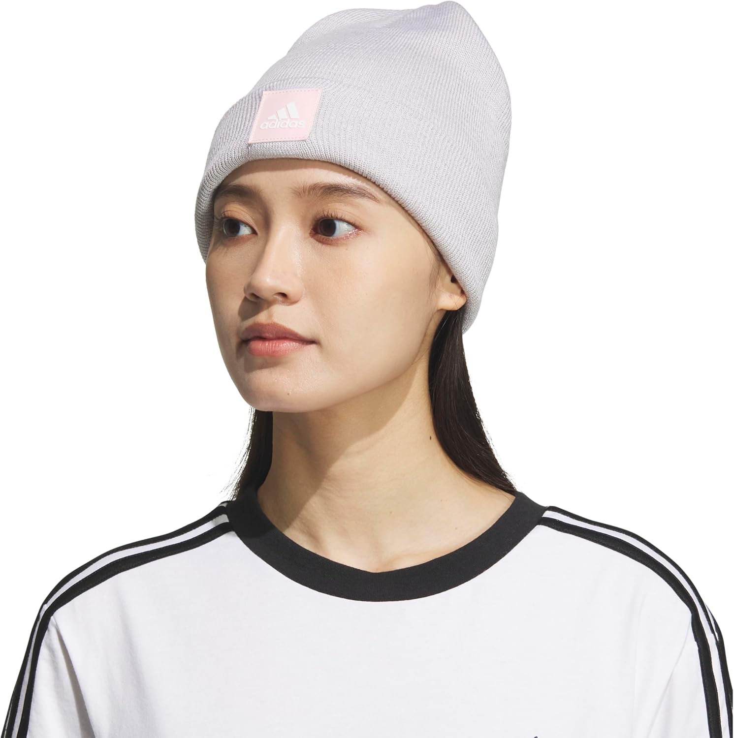 adidas Women's 1x1 Beanie, Standard Fit Cuffed Acrylic Knit Hat/Cap for Winter Discontinued - Image 5
