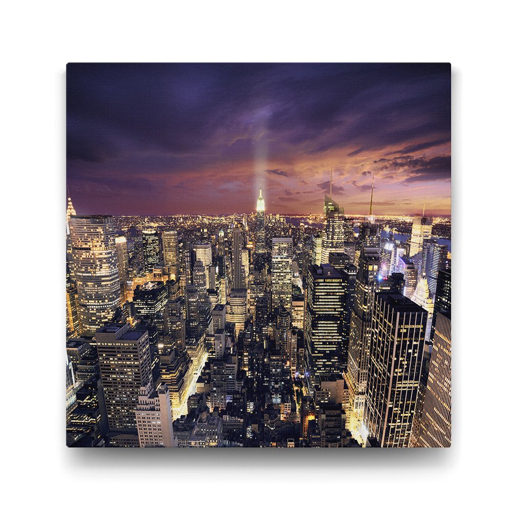 Skyline New York Tablosu - 60x60cm
