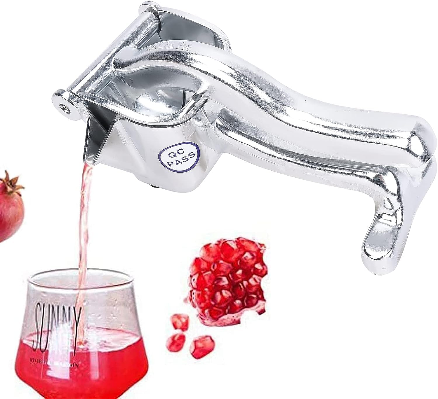 OldPAPA Lemon Squeezer Aluminum Alloy Heavy Duty Juicer Hand Press Premium Quality Lemon Squeezer Manual Citrus Press Juice Extractor Lemon Lime Juicer Handheld Orange Juice Squeezer Fruit Juicer