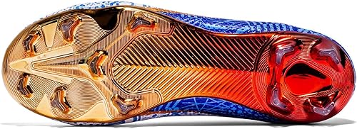 Miniatura 4 de Botas de fútbol para niños y niñas, FGAG, para interiores y exteriores, terreno firme, picos altos, para entrenamiento profesional