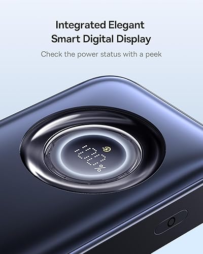 Miniatura 5 de Baseus Enercore Power Bank, cargador portátil de carga rápida de 20000 mAh, cable USB-C retráctil de 67 W, batería para laptop, iPhone 1615 Series,