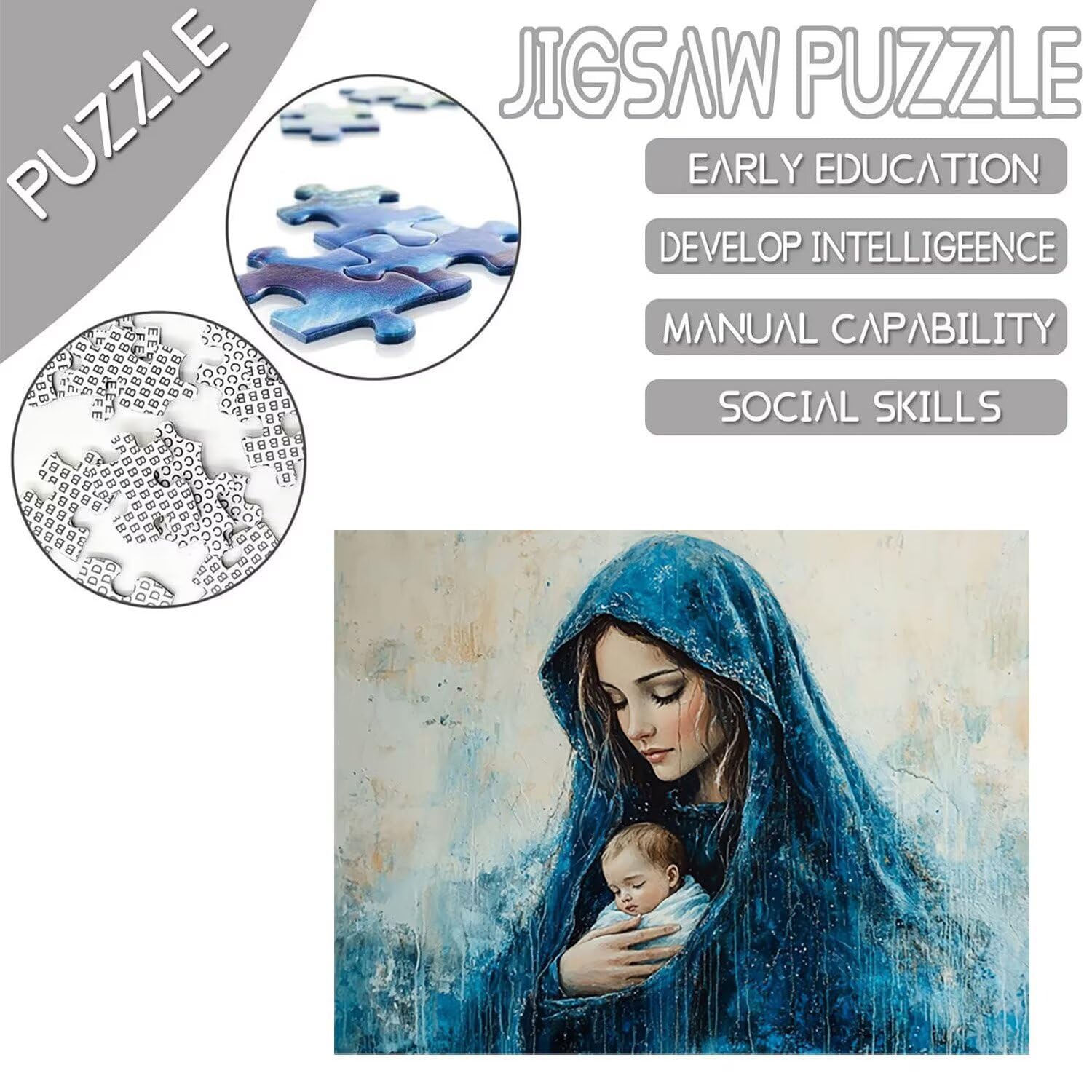 Puzzle 1500 Stück Jigsaw Puzzles für Erwachsene Frauen Kinder Puzzle Herausfordernde Familie Aktivität Spiele pädagogisch, Stressabbau, Bunte DIY Puzzles Handwerk für Home Decor Geschenke b-650