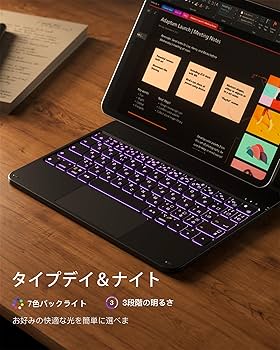 Inateck マジックキーボード JIS日本語配列 iPad 11インチ対応 Amazon.co.jp: Inateck マジックキーボード JIS日本語配列 iPad