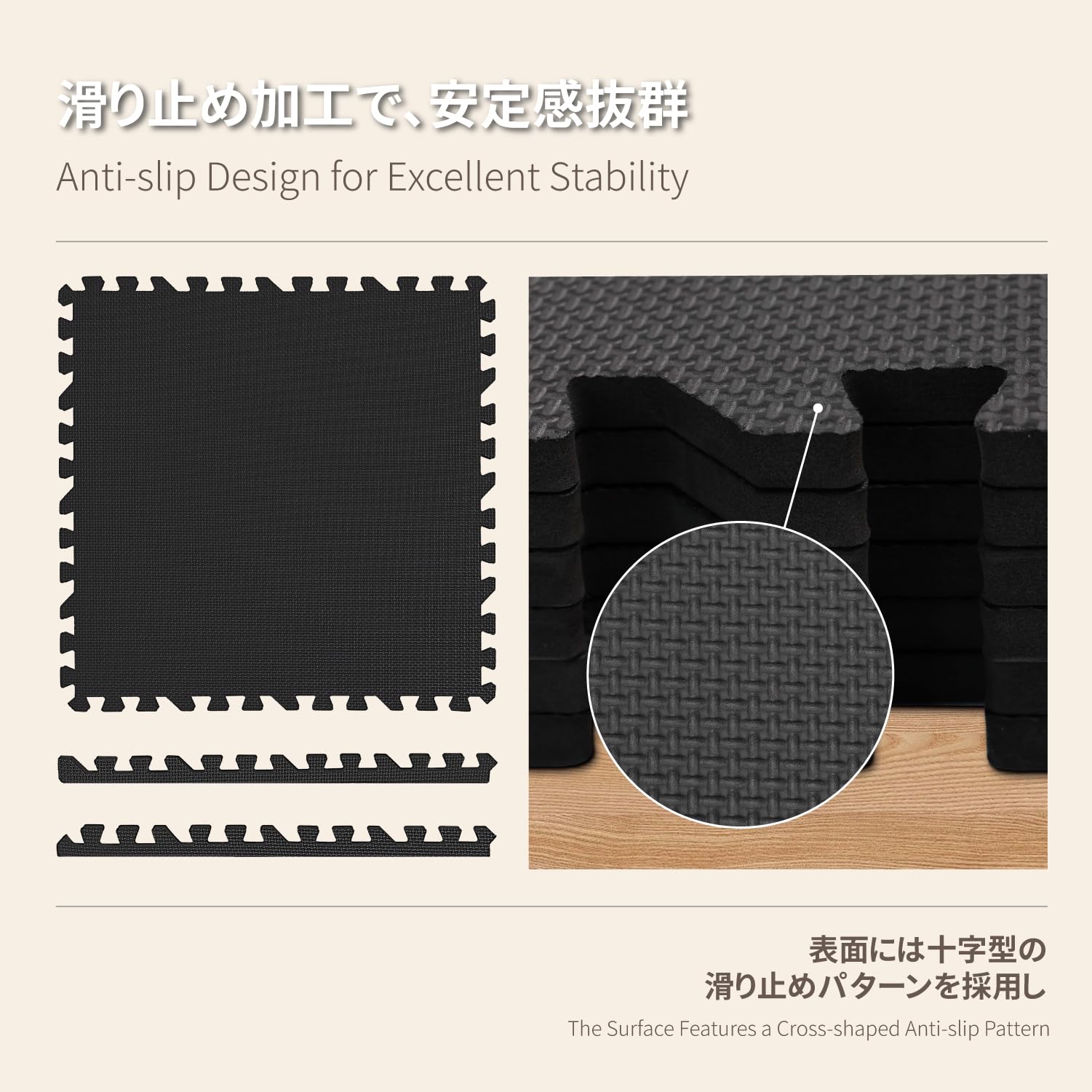 AIRHOP フロアマット　ジョイントマット 60x60x1.4cm 24枚 AIRHOP フロアマット ジョイントマット 60x60x1.4cm 24枚 Amazon