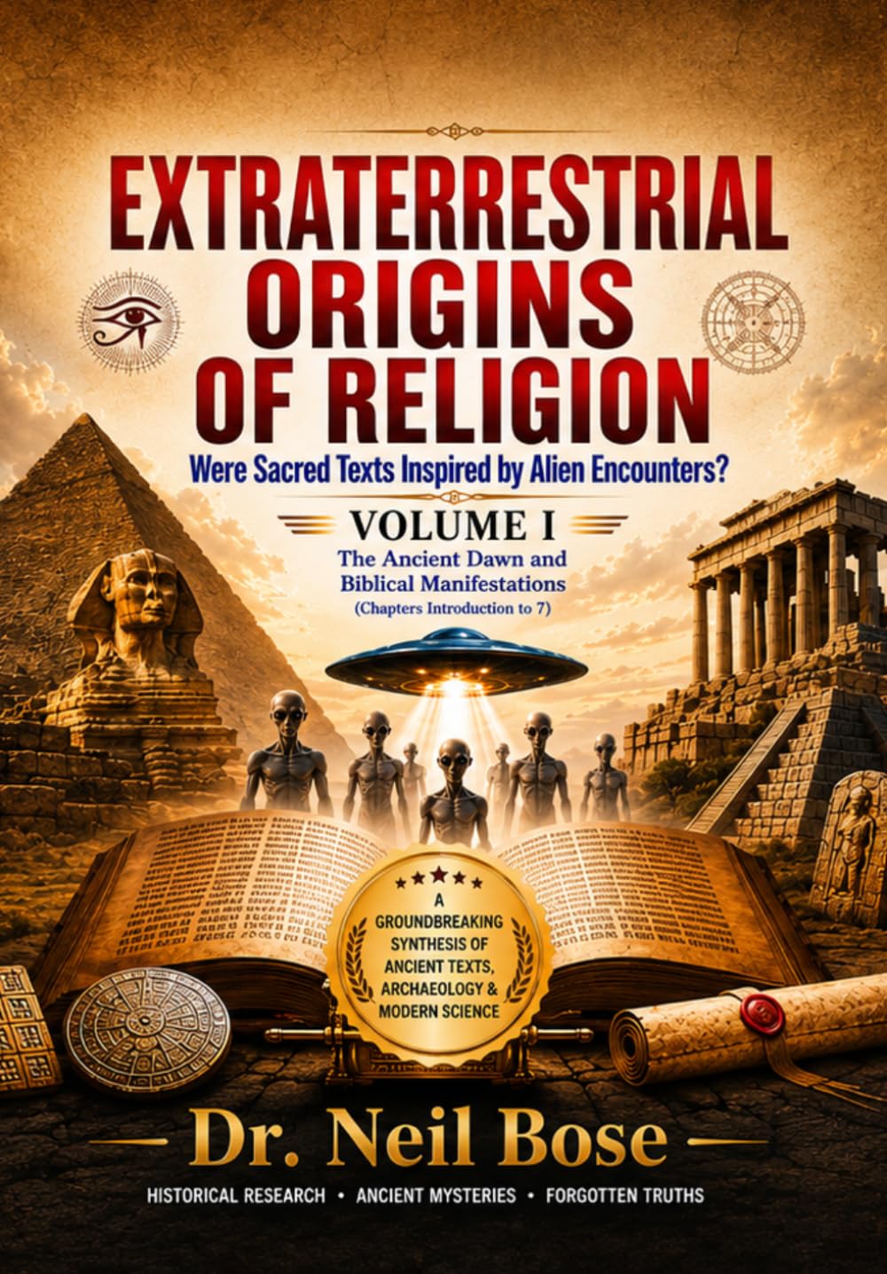 Extraterrestrial Origins of Religion: VOLUME I: Were Sacred Texts Inspired by Alien Encounters?