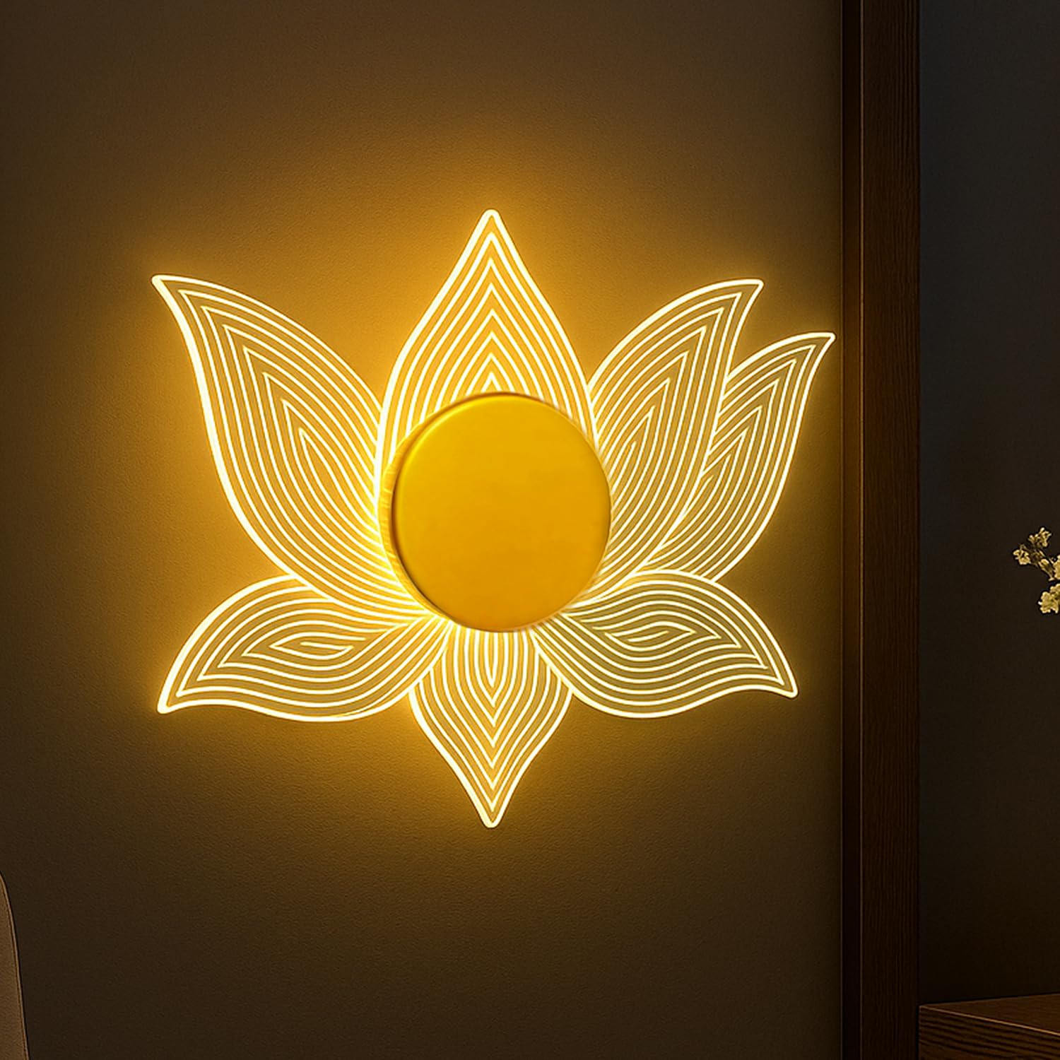 Luxury Diamond Wall Light - Antique Gold LED -26