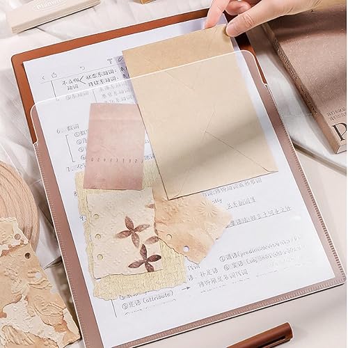 Miniatura 9 de Portapapeles - Carpeta A4 sin perforaciones con clips, carpetas de archivos de 8.5 x 11, portapapeles de enfermería para escuela, oficina y hogar,