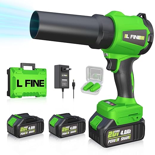 Lightweight Dual-Battery 3-Speed Blower