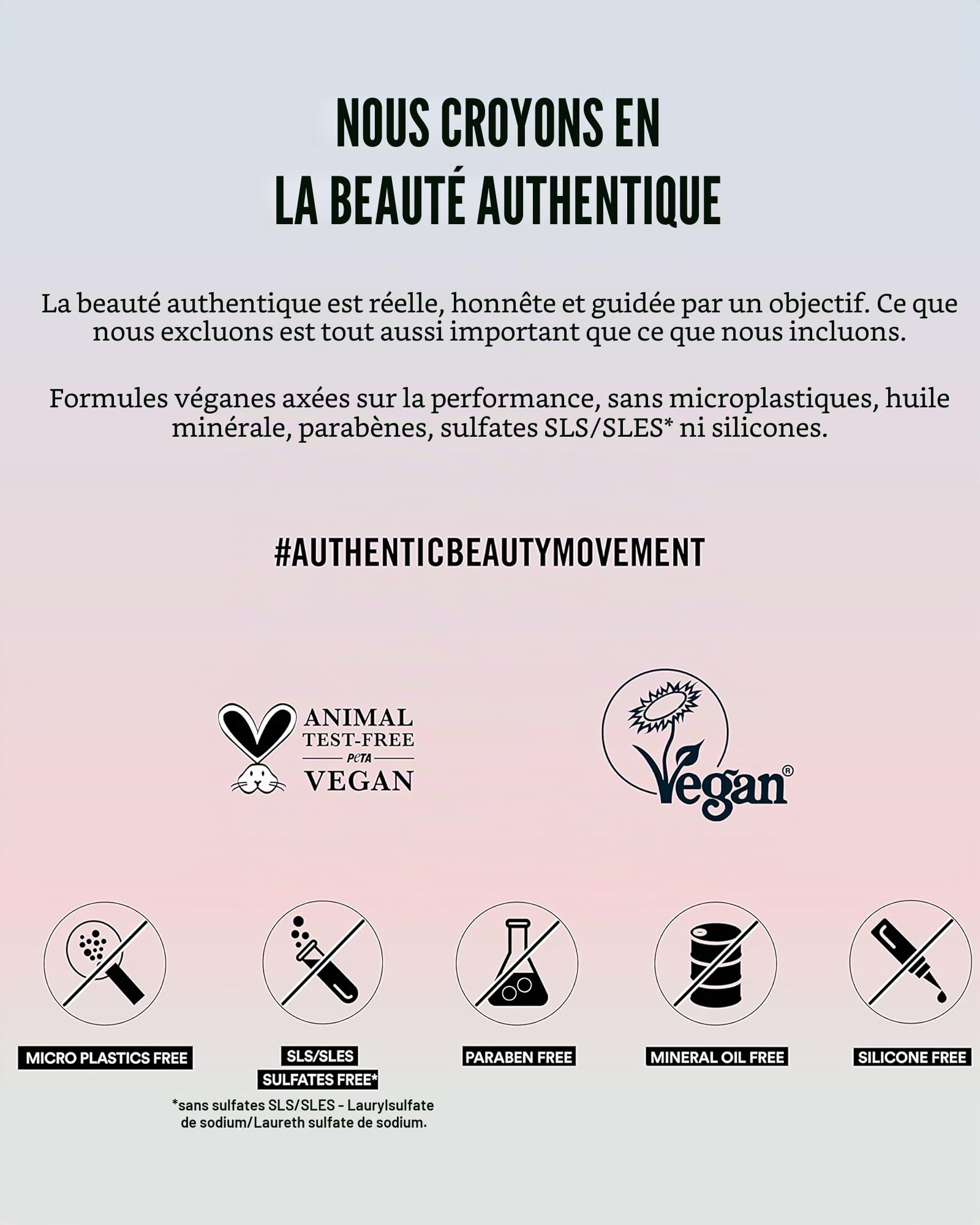 Authentic Beauty Concept Amplify Cleanser Shampooing volume pour cheveux fins, augmente le corps et le volume, végétalien et sans cruauté envers les animaux, sans sulfate, 298 ml