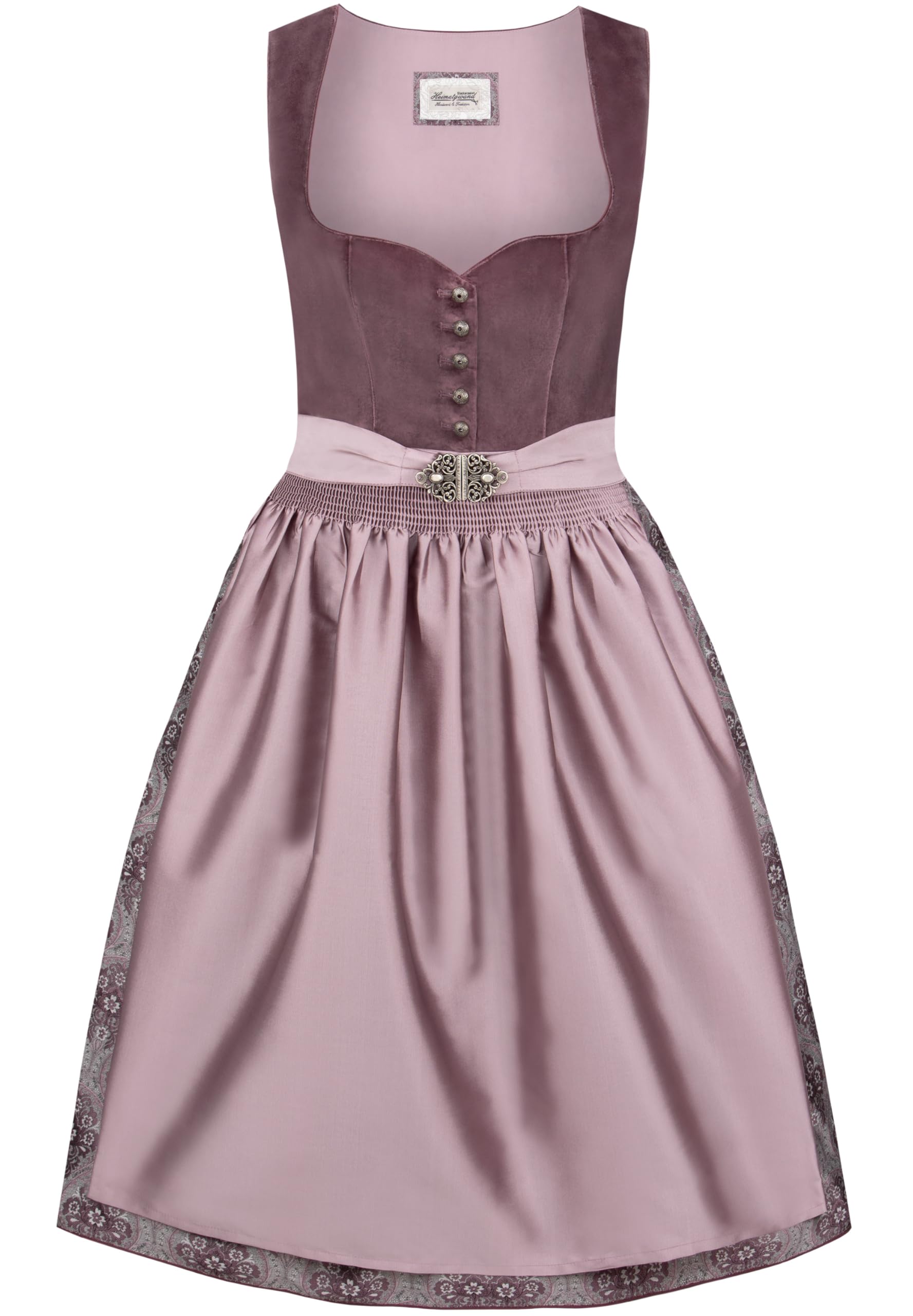 Stockerpoint Damen Dirndl Indira I Größe 32-48 I Bequemes Trachtenkleid mit Schürze & liebevollen Details I Bequem & pflegeleicht I Perfekt für Trachten & Festlichkeiten