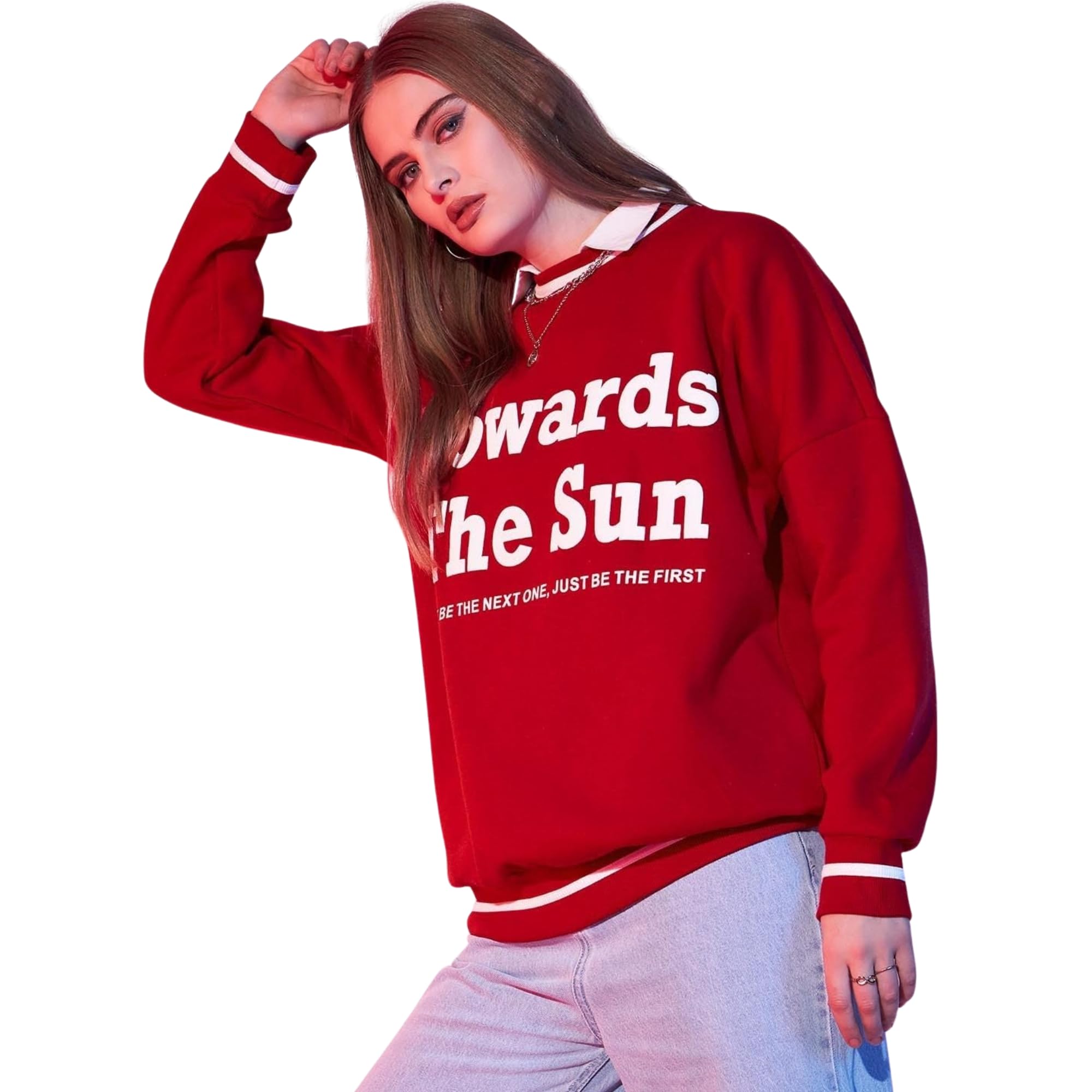 Full Sleeve Solid Women Sweatshirt (SWS00008810)-image-45