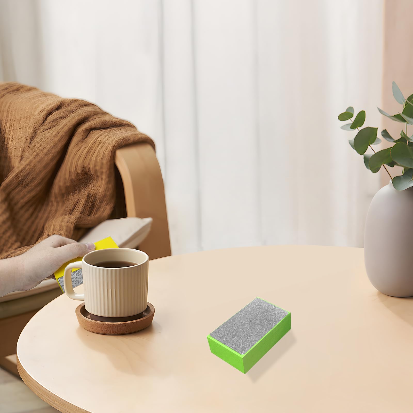 4 Stück Diamant Schleifpad Set Mit Handschuhen - 60# 100# 200# 400# Für Glas & Stein