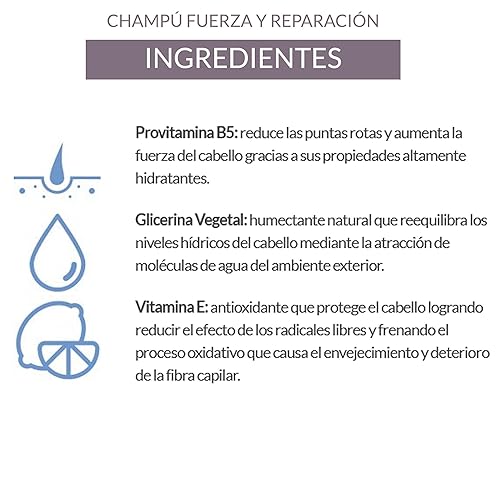 Miniatura 4 de ALEA - Champú Reparador - A-Plex Nº4 Champú Fuerza y Reparación - 8.5 fl oz - Fortalece y Repara el Cabello Seco, Dañado o Débil - Hidrata y Reduce