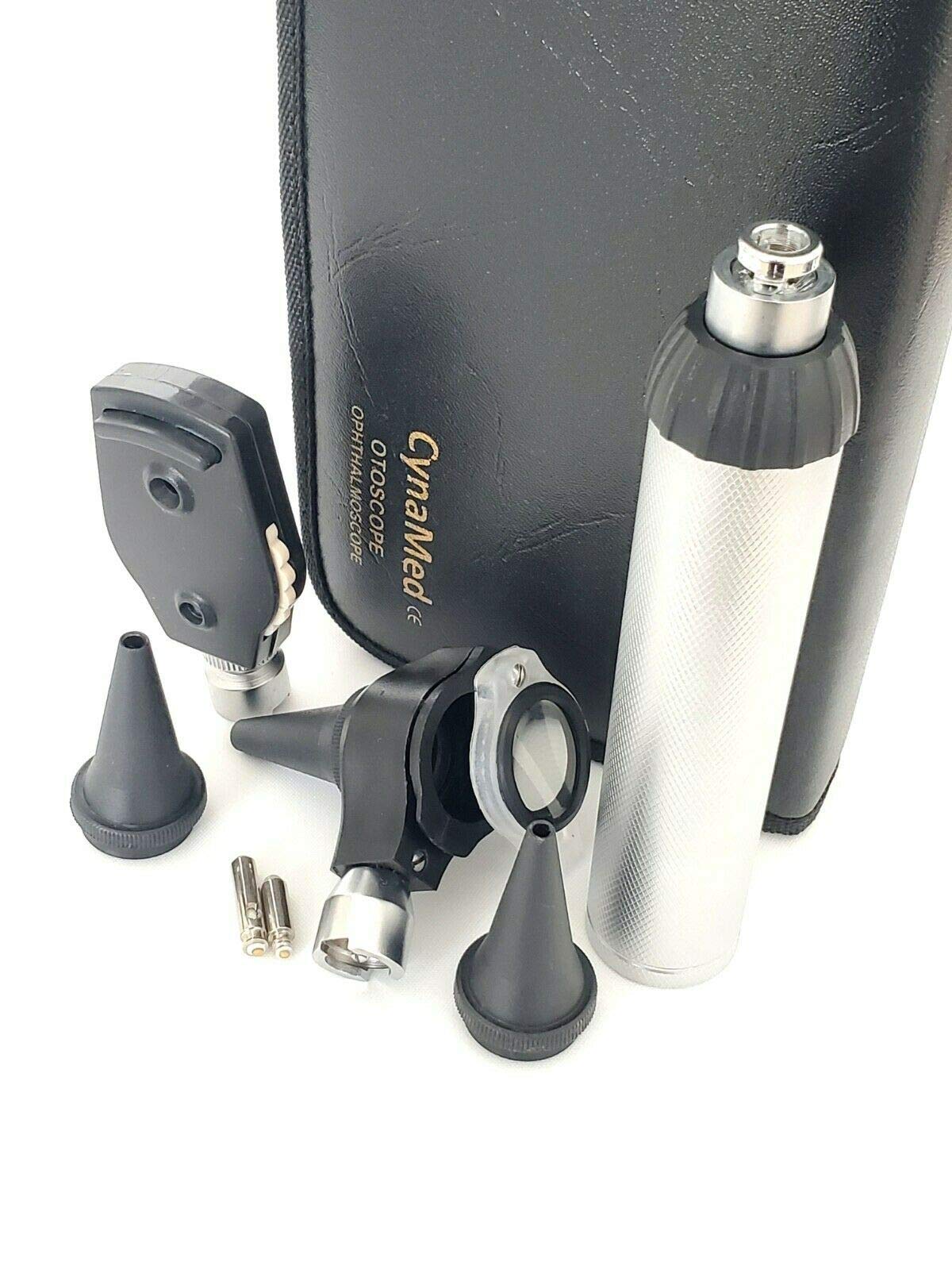 Fiber Optic LED Ophthalmoscope & Otoscope Diagnostic Set - CE Certified With 2 Free Bulbs 2 thumbnail image