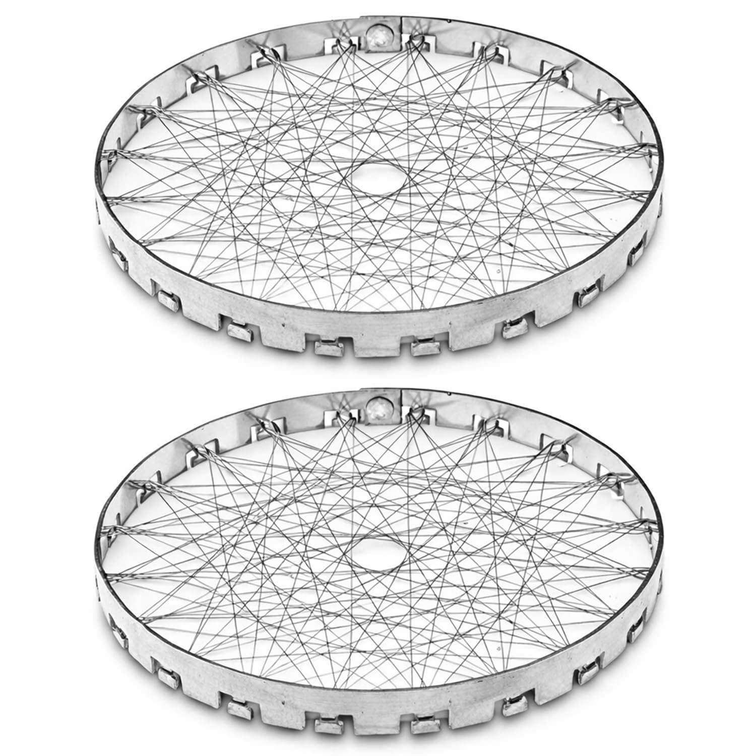 Premium Tandoor Lpg Gas Saver Jali | Tandoori Grill, for Gas Stove, Mini Chhota | Portable Compact Barbecue Grill, Tandoor Net | Chhota Tandoor Net (Pack Of 2)