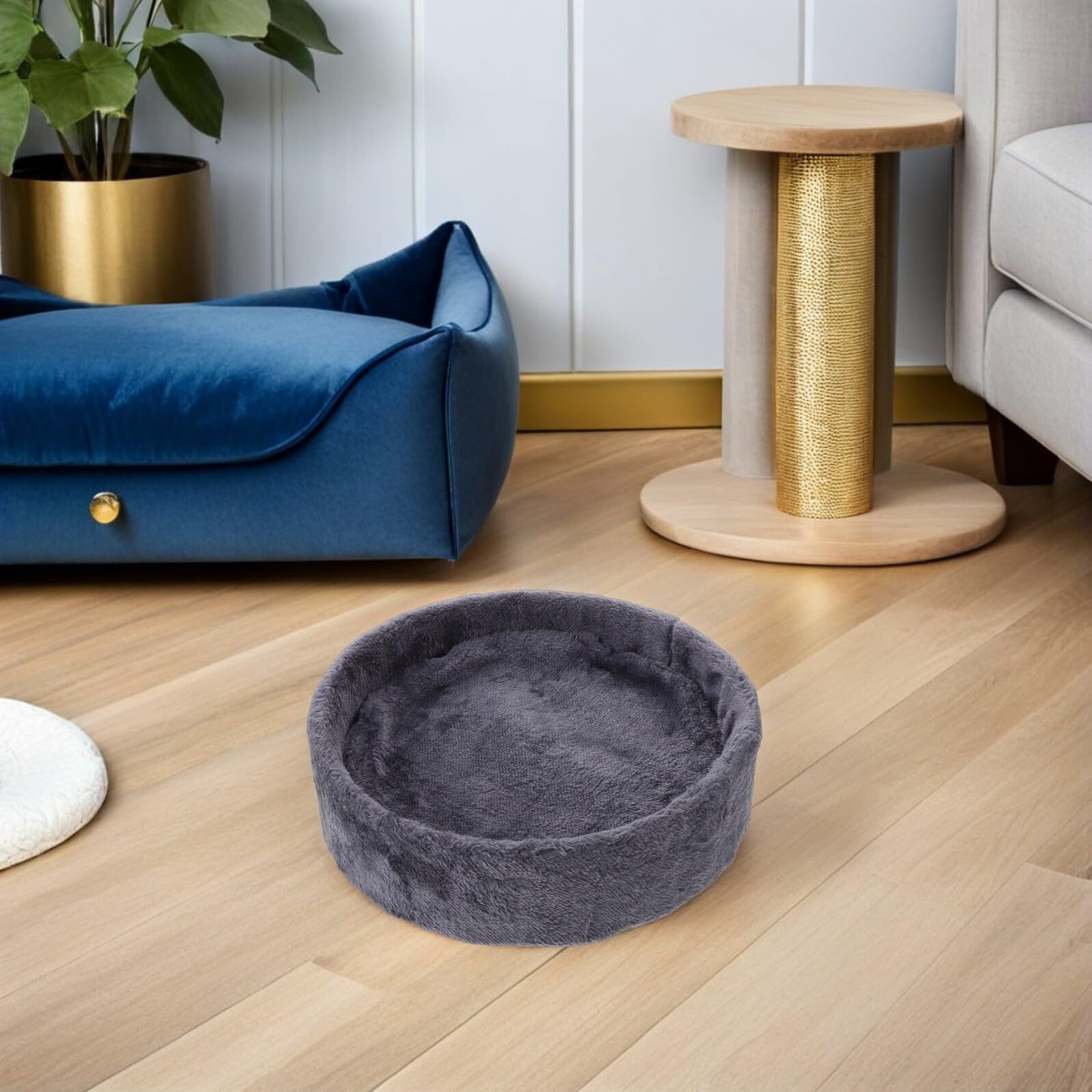 Bestonzon Cuccia Per Gatti Morbida Con Cuscino Lavabile Amaca Sostitutiva Per Albero Tiragraffi Accessorio Essenziale Per Riposo Interno Gattini