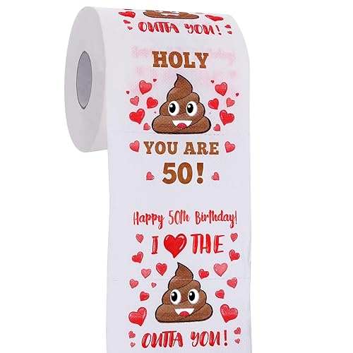 50th Birthday Gifts for Women, Men, Her, Him - Happy