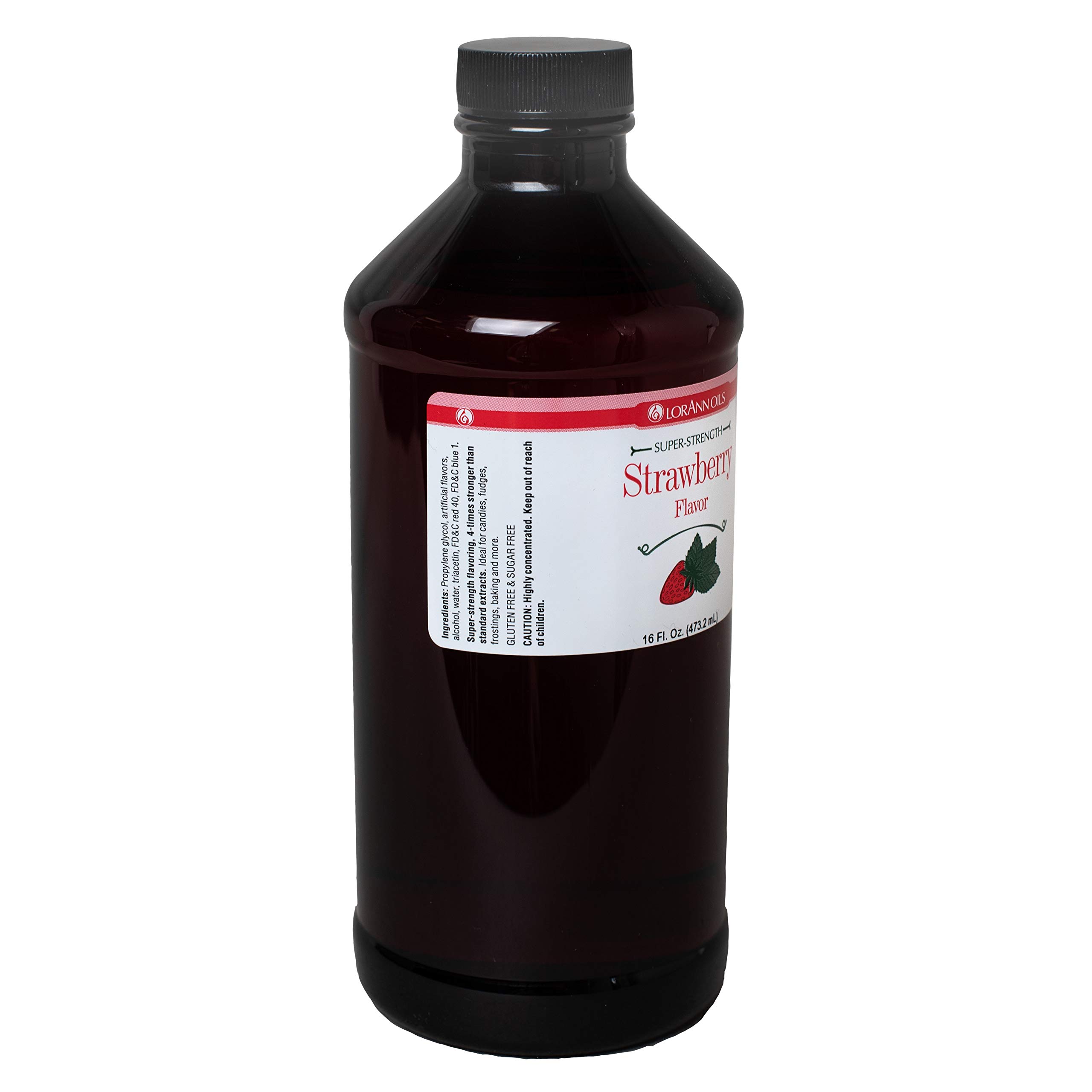LorAnn Strawberry SS Flavor, 16 ounce bottle