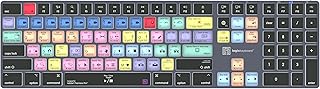 Logickeyboard Wireless Backlit 'Titan' Designed for use with Adobe Premiere Pro on Mac • p/n LKB-PPROCC-TM-US