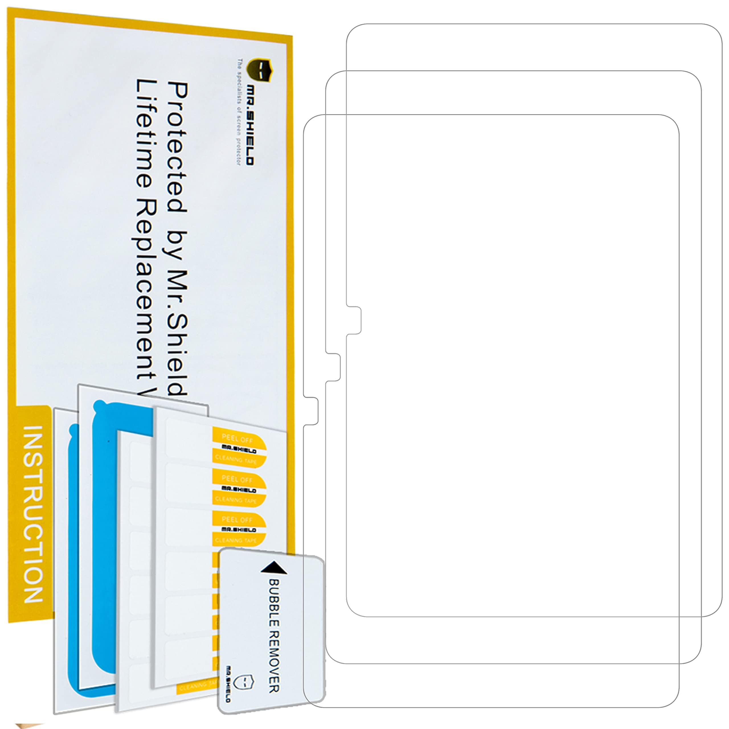 Mr.Shield [3-Pack] Screen Protector For TCL Tablet TAB 10s 10.1 inch Premium Clear Screen Protector (PET Material)