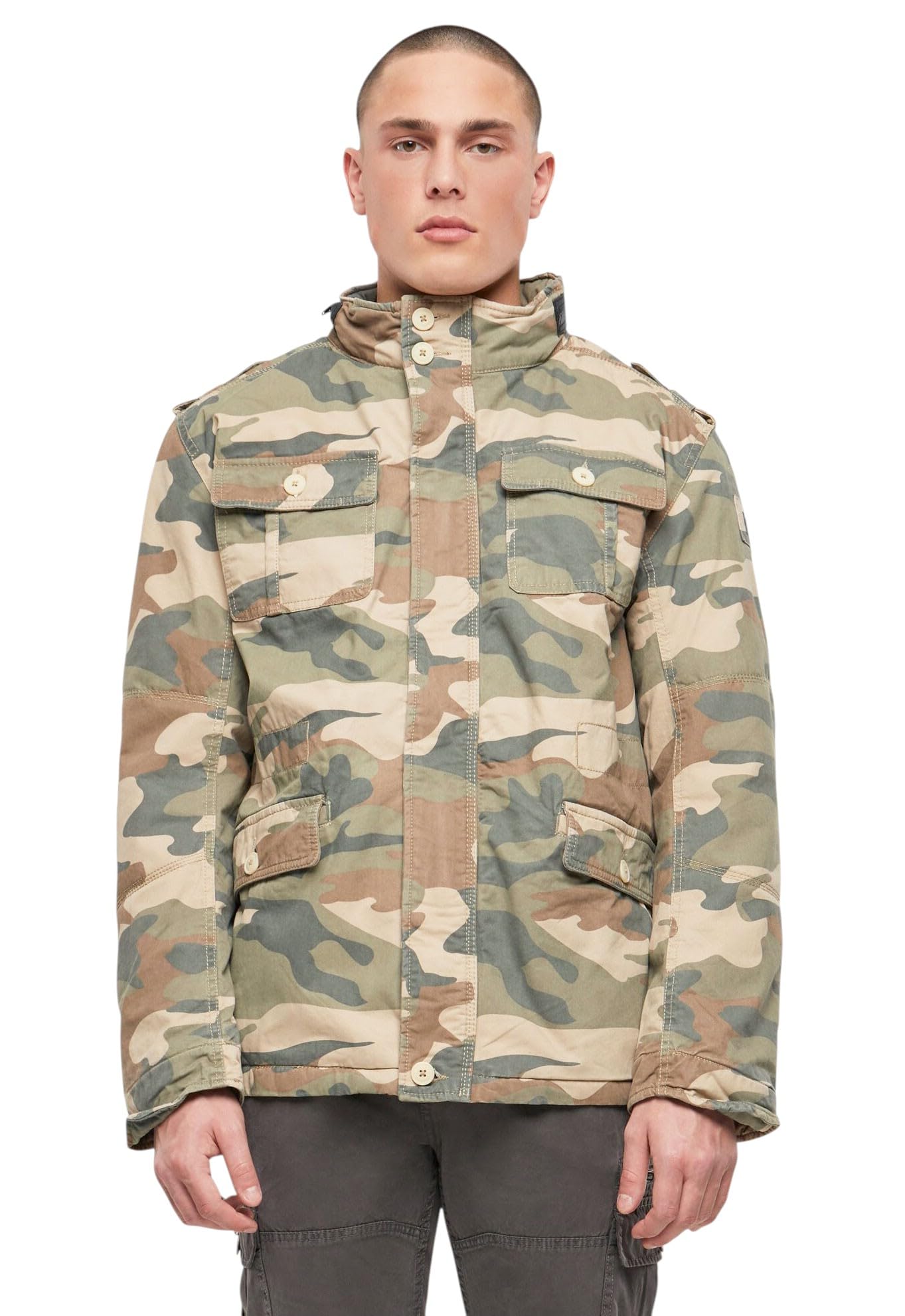 Brandit Men's Woodland Britannia Winter Jacket