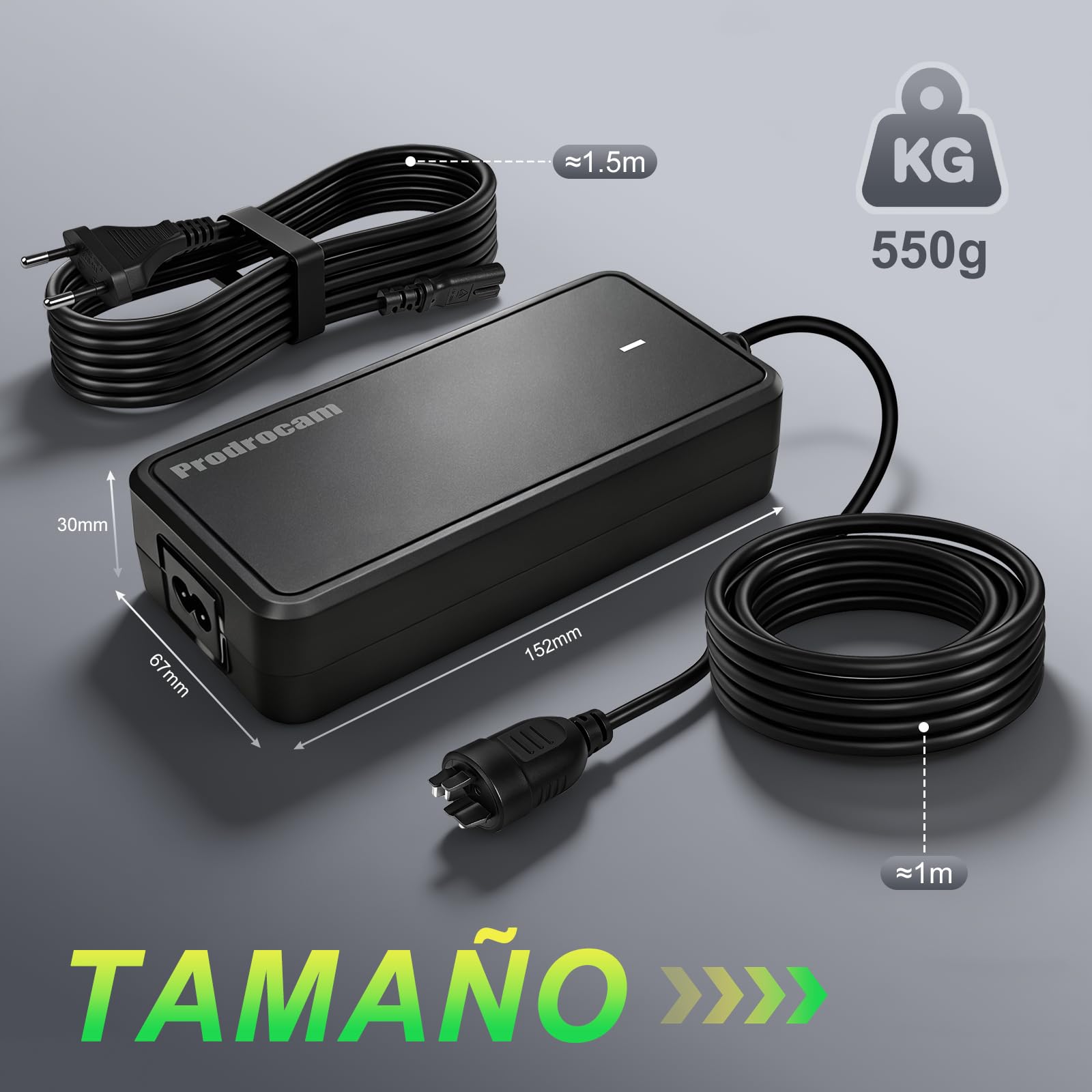 42V 2A Cargador para Bosch Performance Line/Active Line Bicicletas Eléctricas, para Baterías de 36V