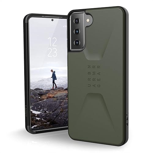 URBAN ARMOR GEAR UAG-GLXS21PLSC-OL Galaxy S21+, Shockproof Case, Olive