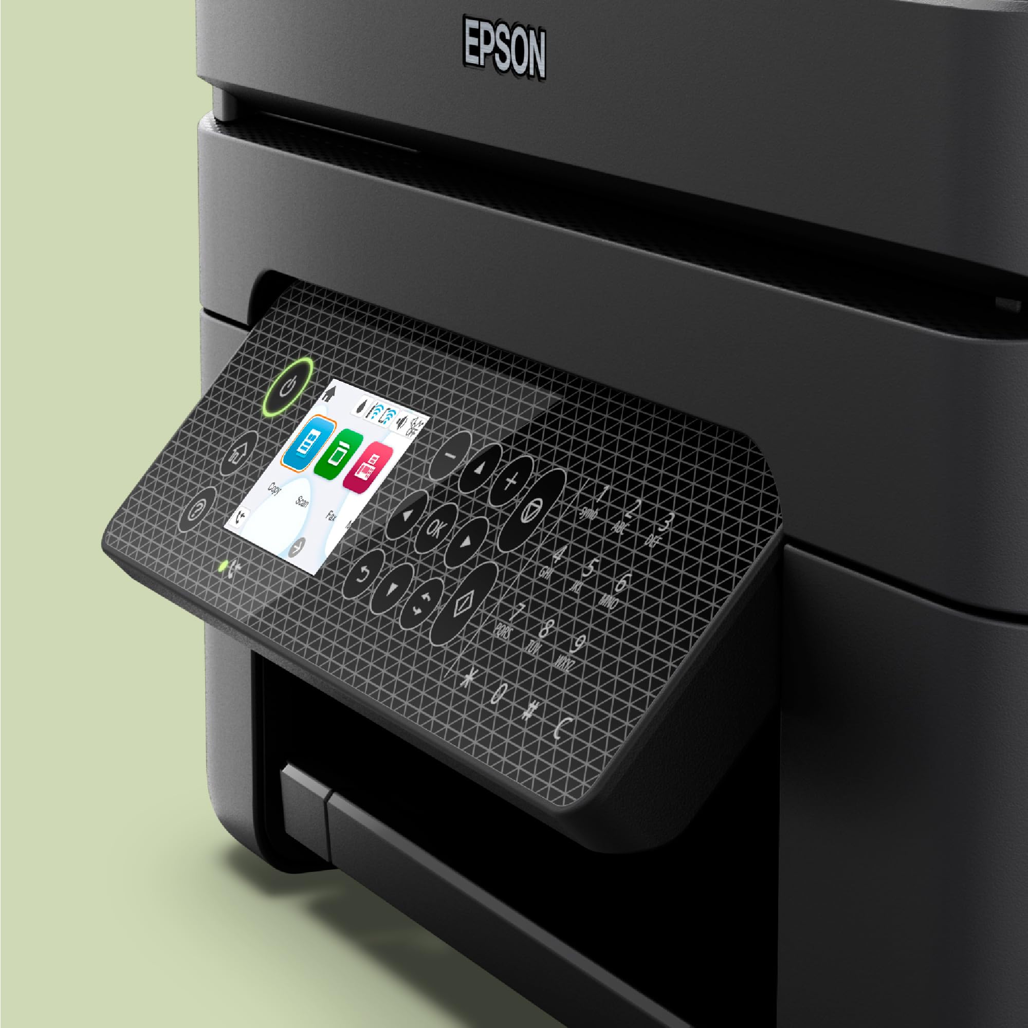 Epson Workforce WF-2950DWF A4-Multifunktions-Tintenstrahldrucker mit kabellosem Betrieb, inkl. kostenloser Tinte mit ReadyPrint Flex-Abo*
