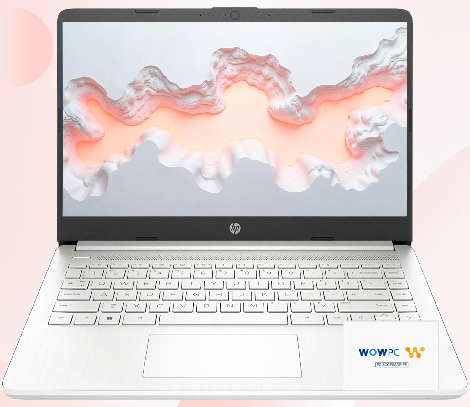 HP 14 Ultrabook • Back to School Limited Edition w/Microsoft 365 • Intel 4-Core CPU • 8GB RAM • 1.6TB Storage (128GB OnBoard w/ 512GB Portable Drive + 1TB OneDrive) • Natural Silver • Win 11