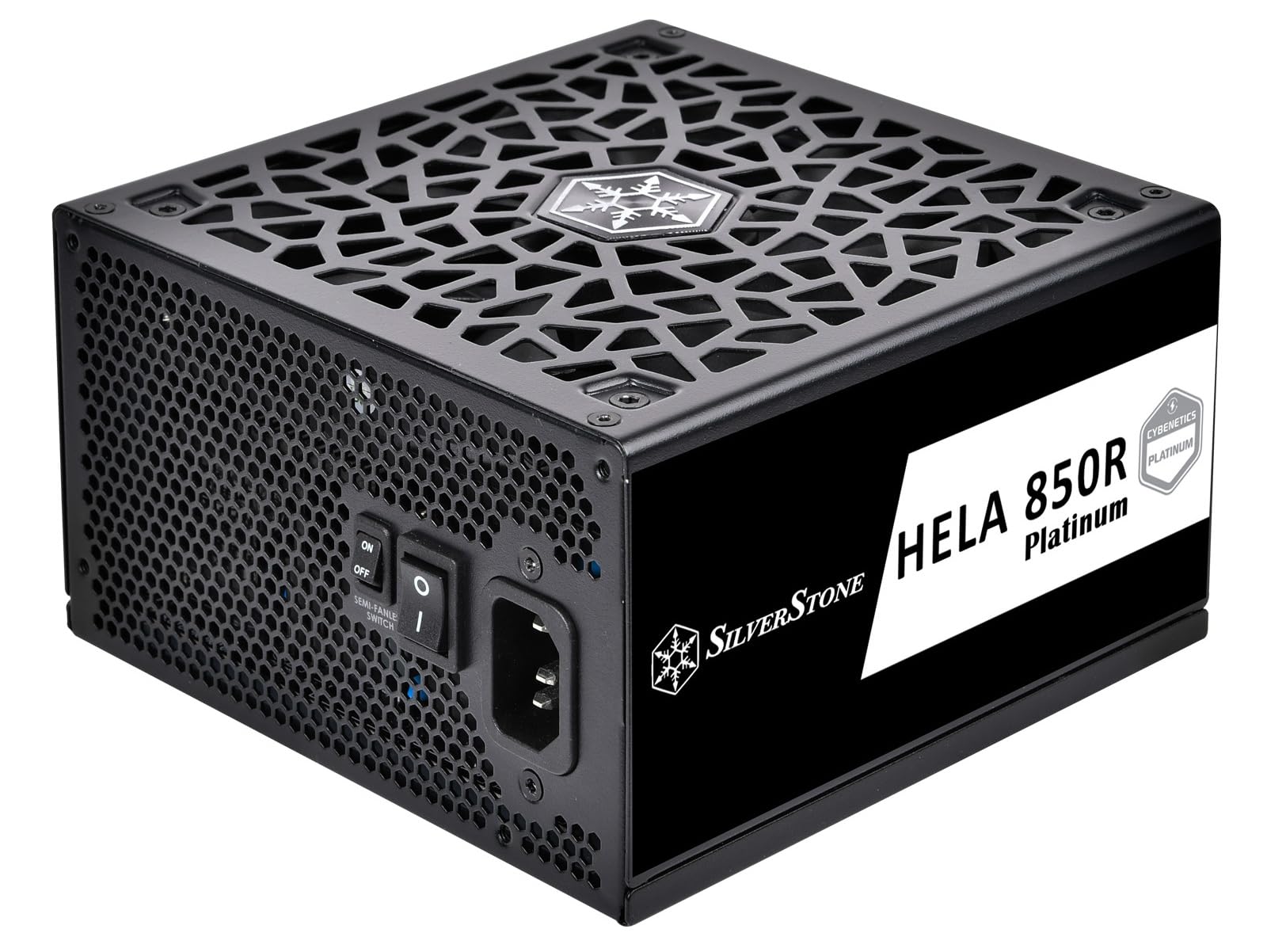 SilverStone Technology HELA 850R Platinum, Fuente de alimentación ATX Totalmente Modular PCIe 5 80 Plus Platinum 850W, SST-HA850R-PMA
