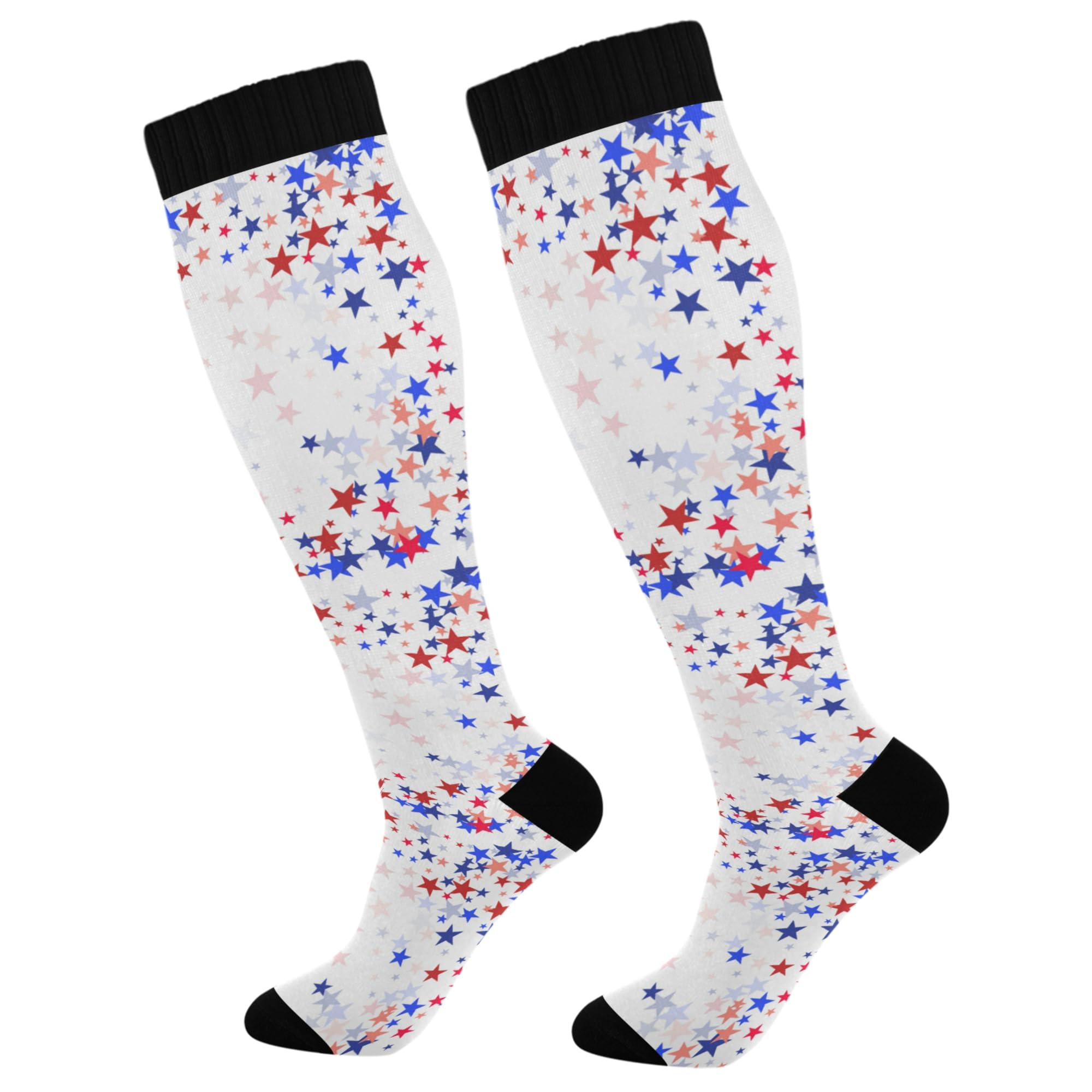 Compression Socks for Men and Women Knee High Socks Support for Athletic Sport Running Hiking Cycling Fitnes