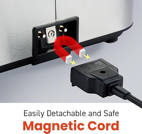 Miniatura 5 de Elite Gourmet EDF1116 Freidora eléctrica de 1.2 cuartos de galón  4.8 tazas de capacidad de aceite, temperatura ajustable, cesta extraíble, tapa con