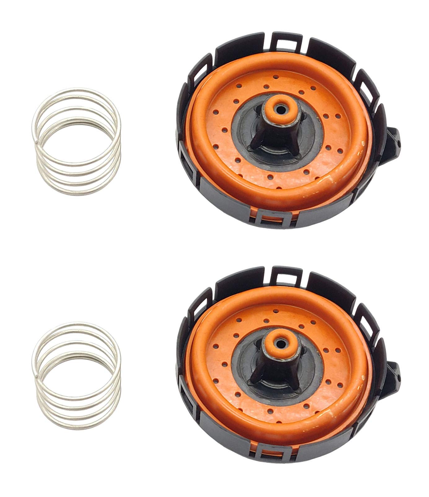 2 PCS PCV Valve Positive Crankcase Ventilation for 2002-2010 BMW 545i 550i 645Ci 650i 745Li 745i 750Li 750i X5 Alpina B7 4.4L 4.8L 11127537733 11127547058