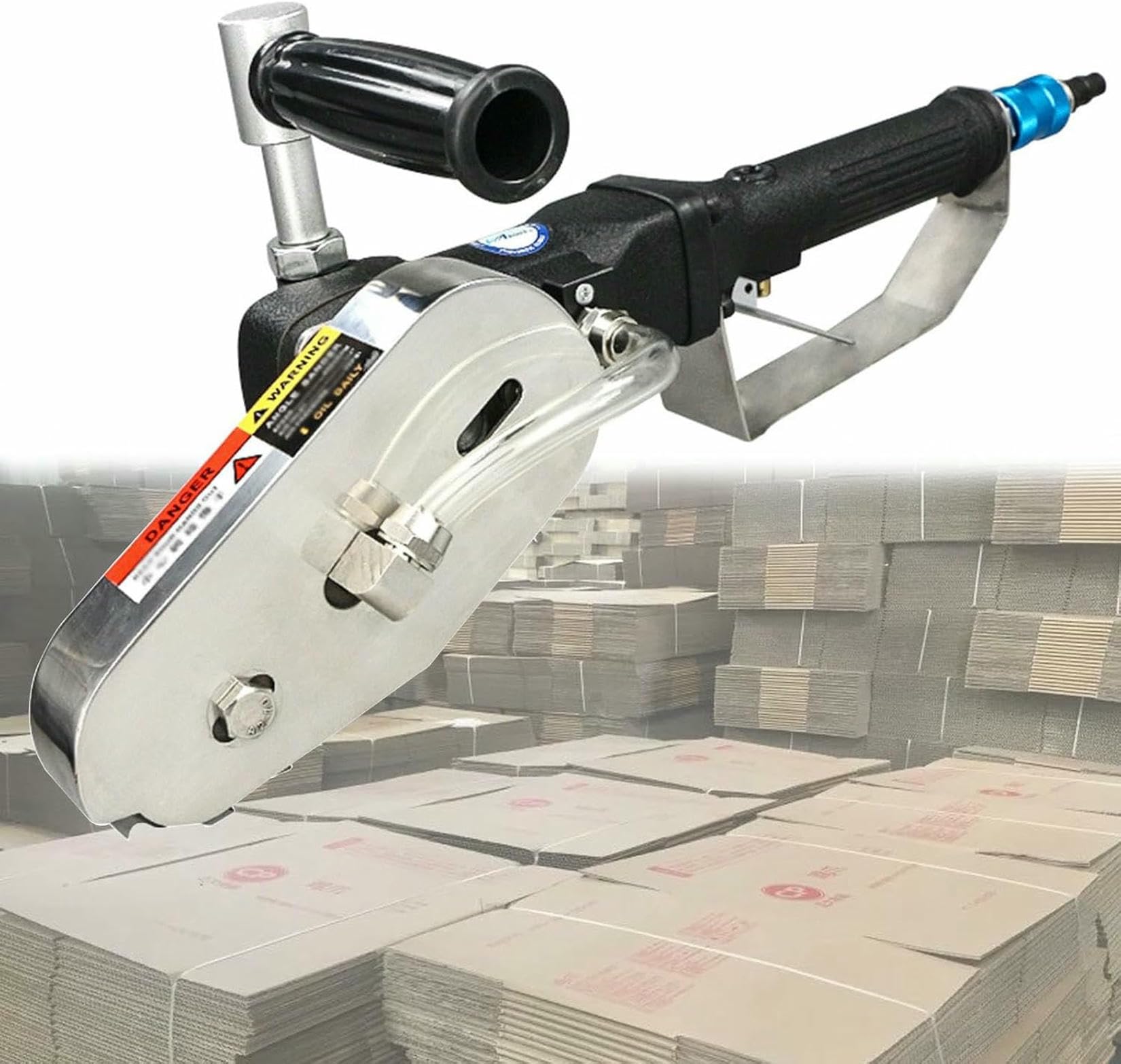 Máquina peladora de residuos neumática industrial para cartón corrugado