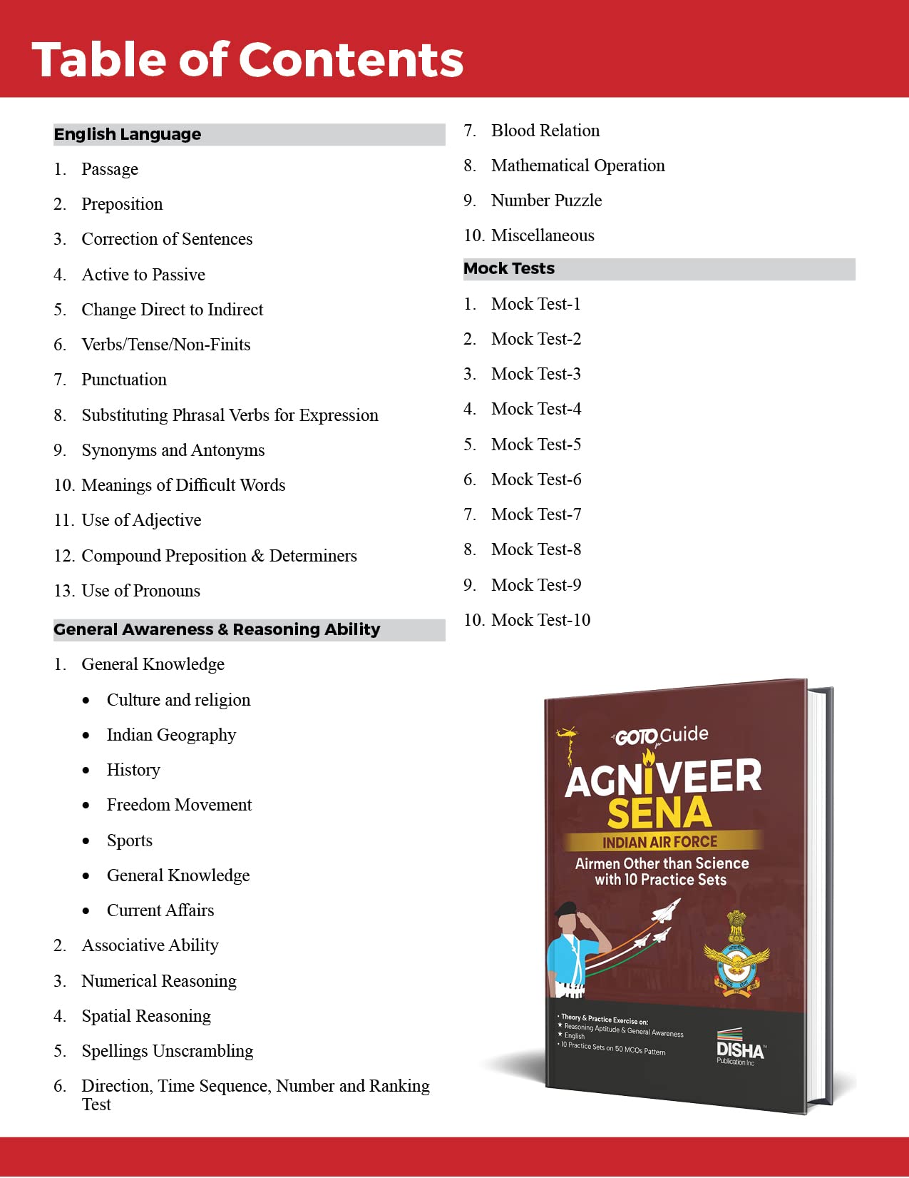 GoTo Guide for Agniveer Sena Indian Air Force Airmen Other than Science Group Y 1