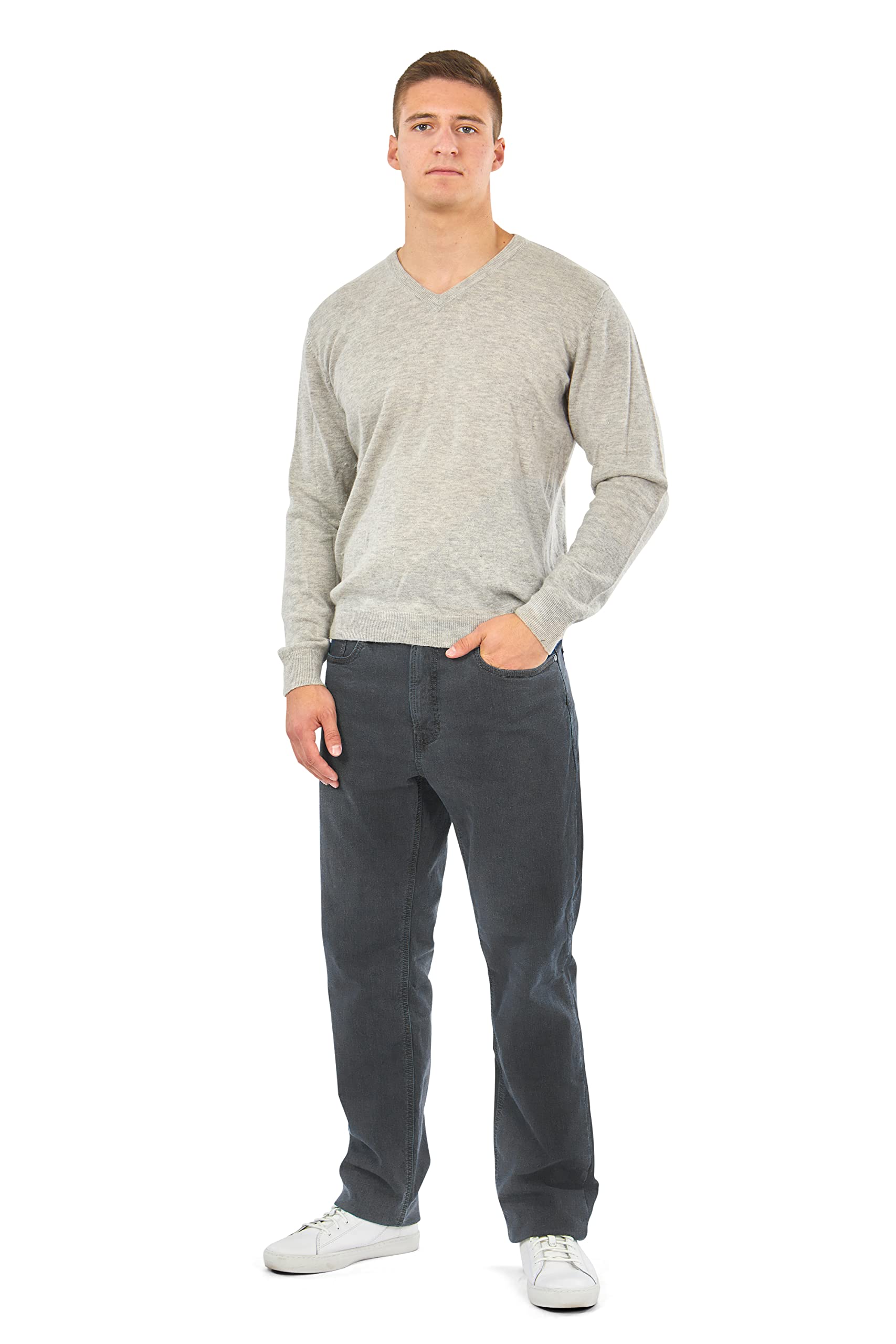 Mill&Tailor Heren thermische jeans blauw I Straight Fit I