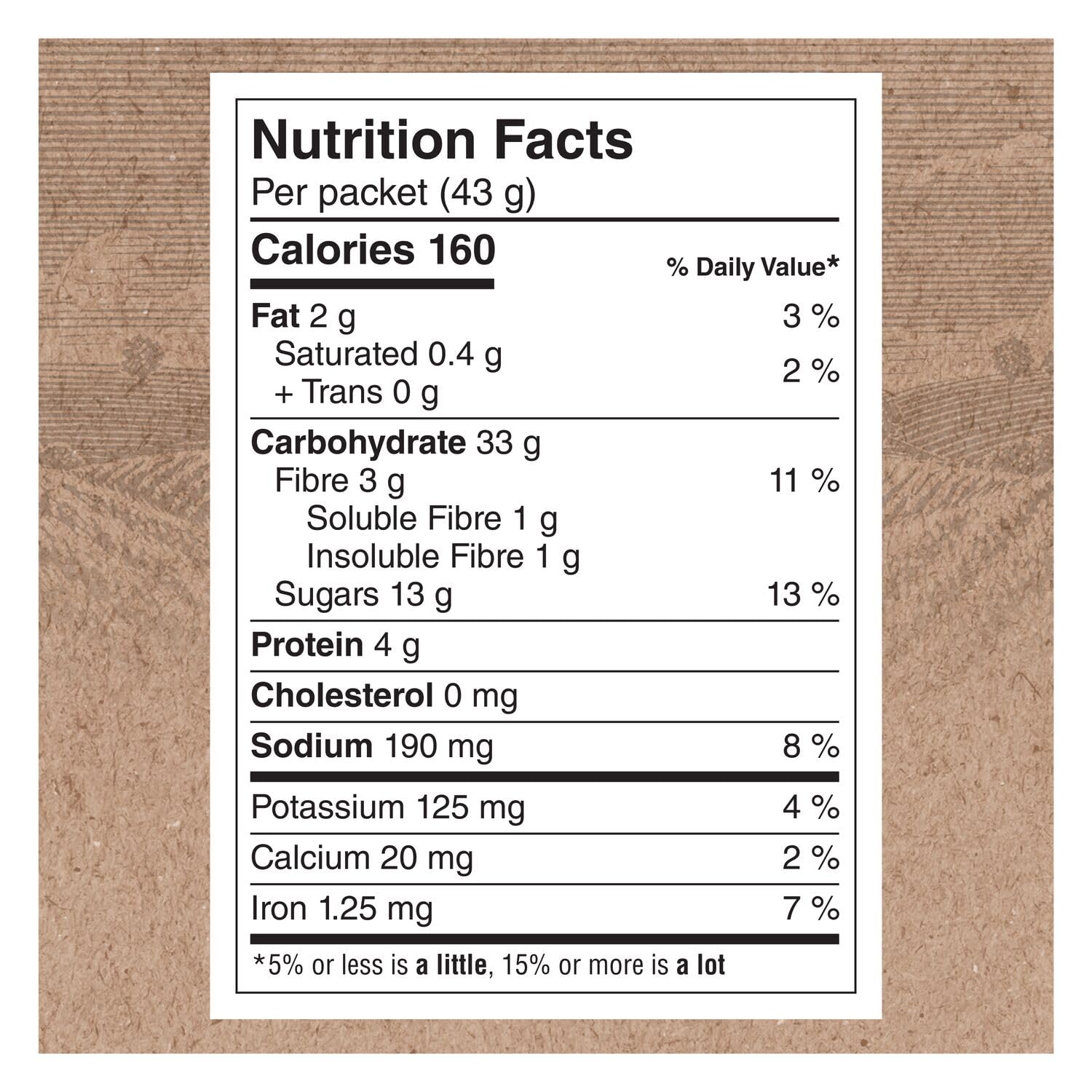 Quaker Instant Oats – Flocons d'avoine à l'érable et à la cassonade, 8 carats, 344 g (importé du Canada)
